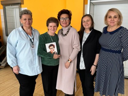 Wspólne zdjęcia z P.Jolantą Kwaśniewską