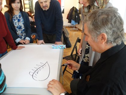 Zdjęcie 4 z 4 do wpisu „27 październik. Wernisaż „Ptaki” w Domu Kultury na Mokotowie”