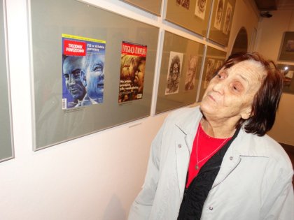 Zdjęcie 1 z 3 do wpisu „Wizyta w muzeum karykatury im. Eryka Lipińskiego”