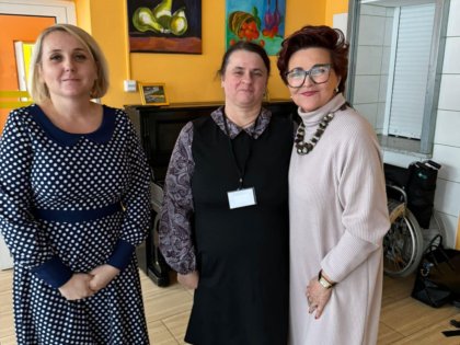 Wspólne zdjęcia z P.Jolantą Kwaśniewską
