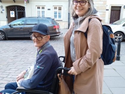 Spacer z wolontariuszką