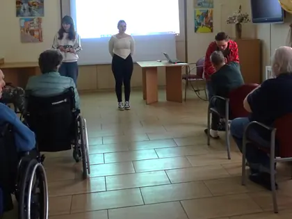 Wykład studentek UM