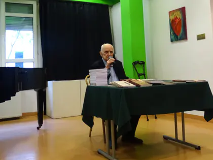 Spotkanie z autorem wierszy o Warszawie